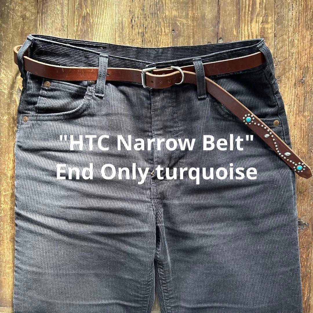 小物 HTC Narrow Belt End Only turquoise