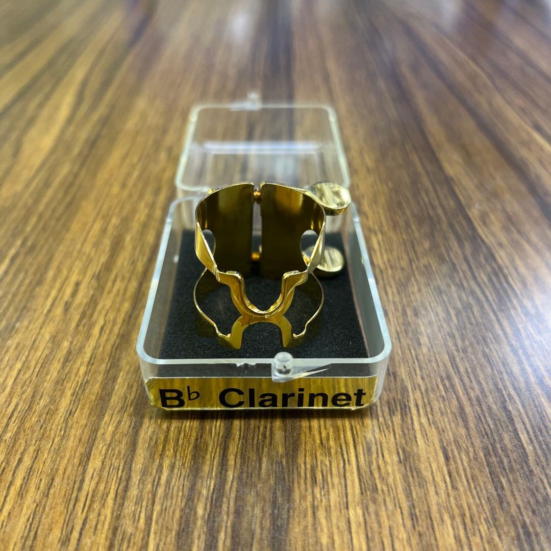 ハリソン クラリネットリガチャー金メッ キ 楽天市場】HARRISON ハリソン B♭クラリネット リガチャー 金メッキ