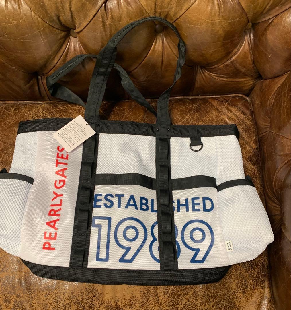 パーリーゲイツ　ショルダー トートバッグ　ゴルフバッグ　ホワイト