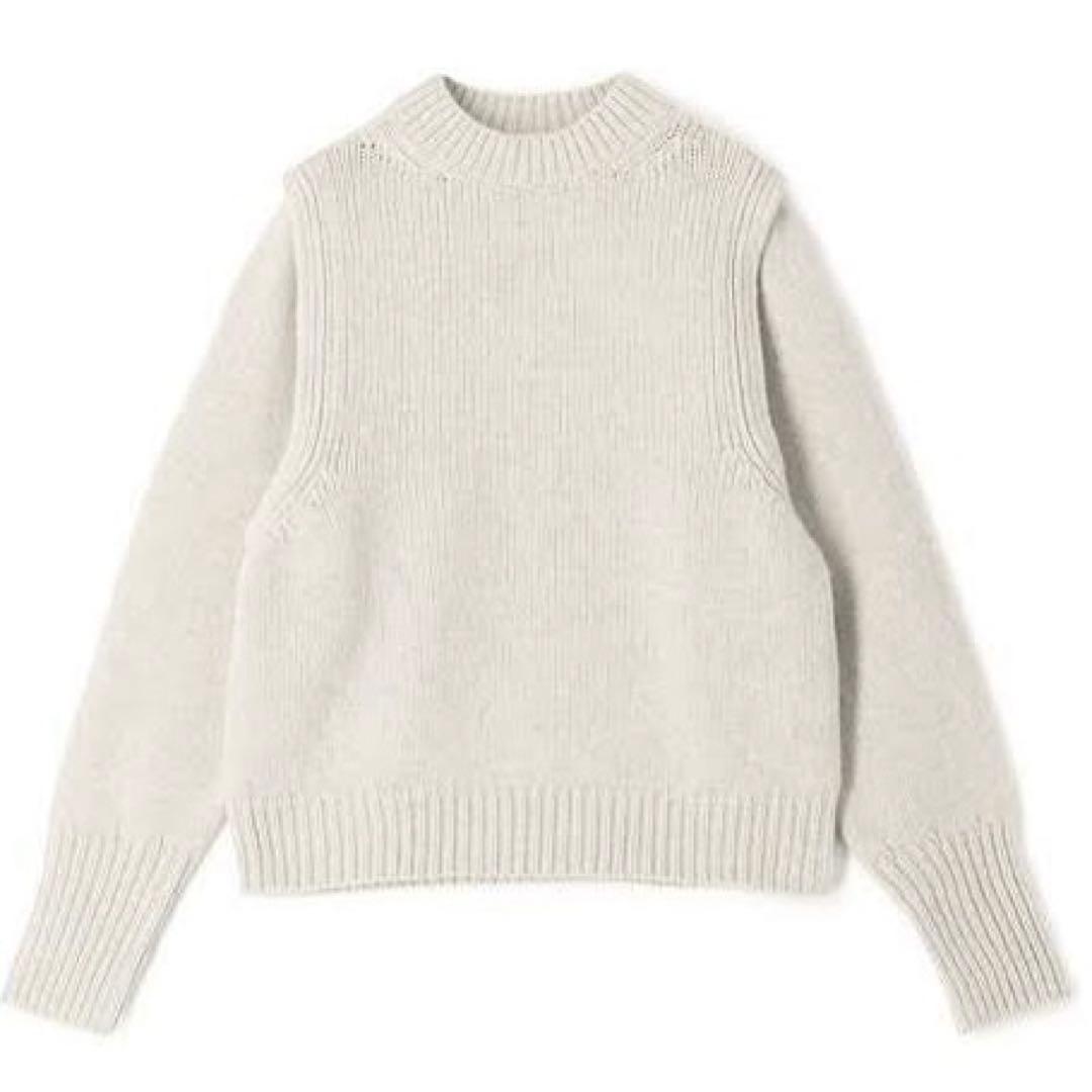 GALERIE VIE ギャルリーヴィー　ファインウール レイヤードプルオーバー