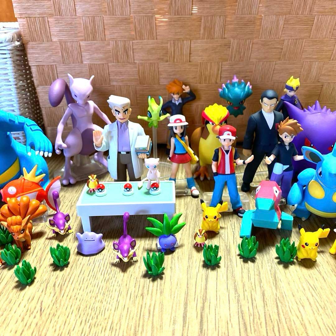 ポケモン　スケールワールド　まとめ売り　ブルー　オーキド　シルフカンパニー