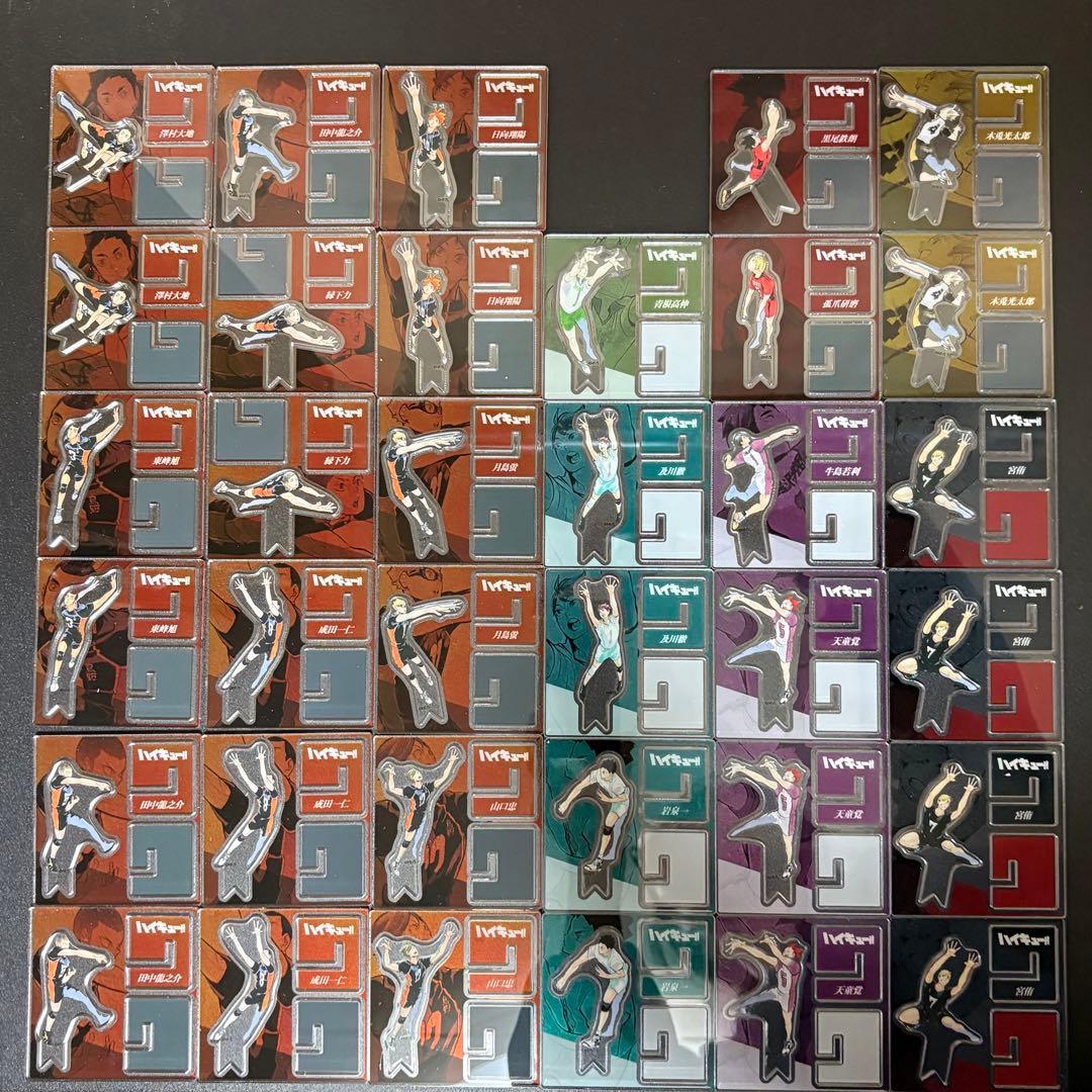 ハイキュー!! アクリルXフィギュアコレクション　ジャンプショップ