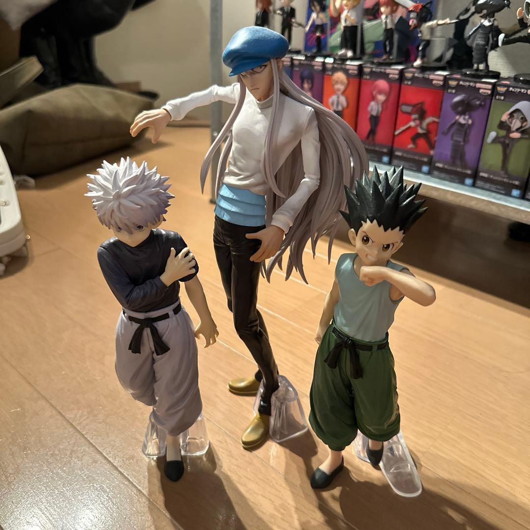 一番くじ　キルア・ゴン・カイト　フィギュアセット ゴン×キルア×カイト ポチってたゴン、カイト、ナックルが到着