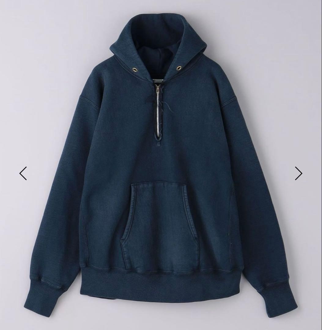 a*o様 A.PRESSE Vintage Half Zip Sweat Hoo