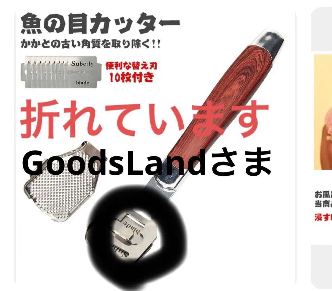 【GoodsLandさま　確認用】刃　折れています