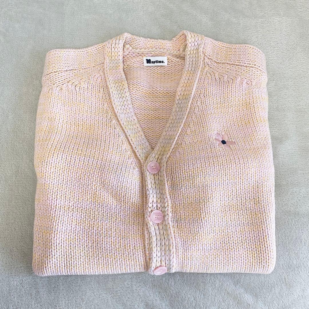 タグ/ショッパー付】Nissy naptime カーディガン ピンク - メルカリ