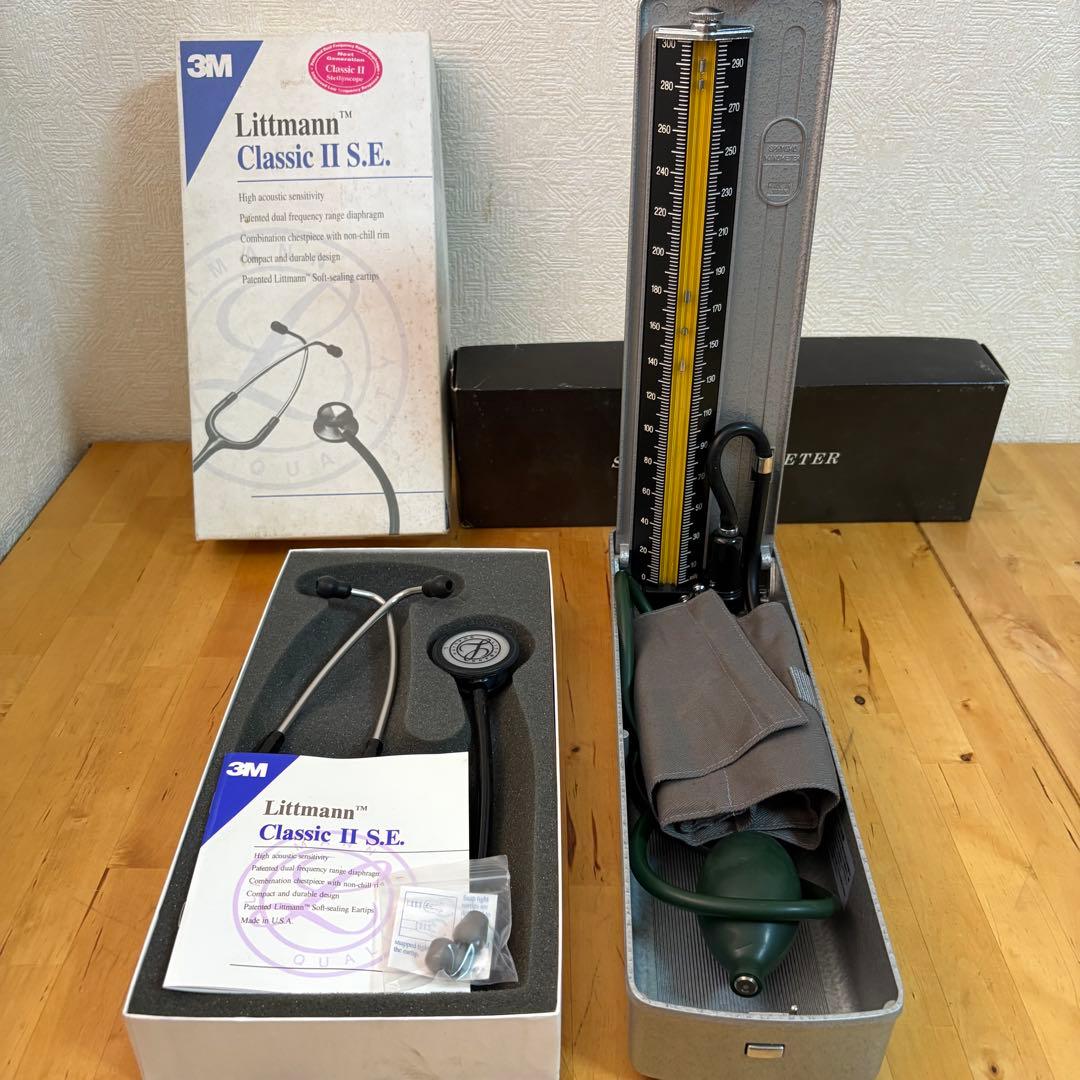 3M Littmann Classic II S.E. 聴診器　水銀血圧計 (n