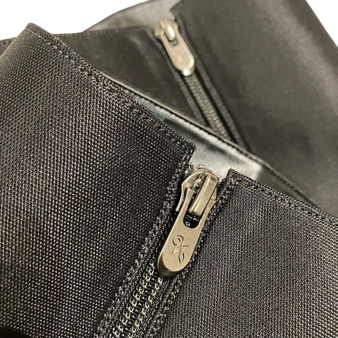 新品⭐︎希少品 銀座かねまつ ロングブーツ 晴雨兼用 ゴアテックス 23.5cm