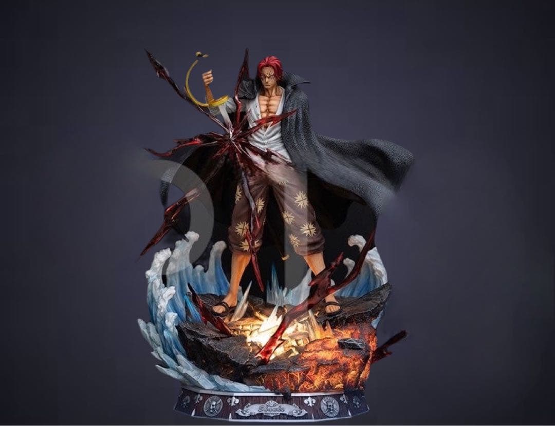 新品】ワンピース 赤髪 シャンクス 覇気 フィギュア - メルカリ