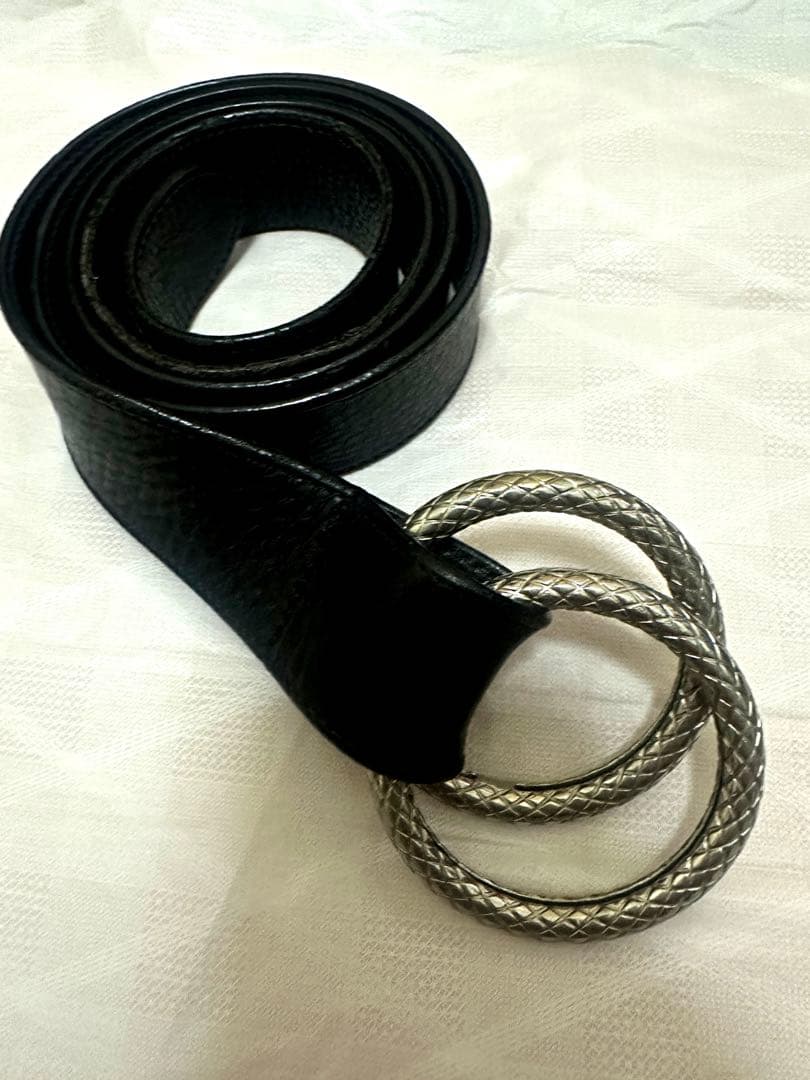 マコトBOTTEGA VENETA シボ革 リングベルト ブラック 楽天市場】ボッテガヴェネタ ベルト BOTTEGA VENETA メンズベルト