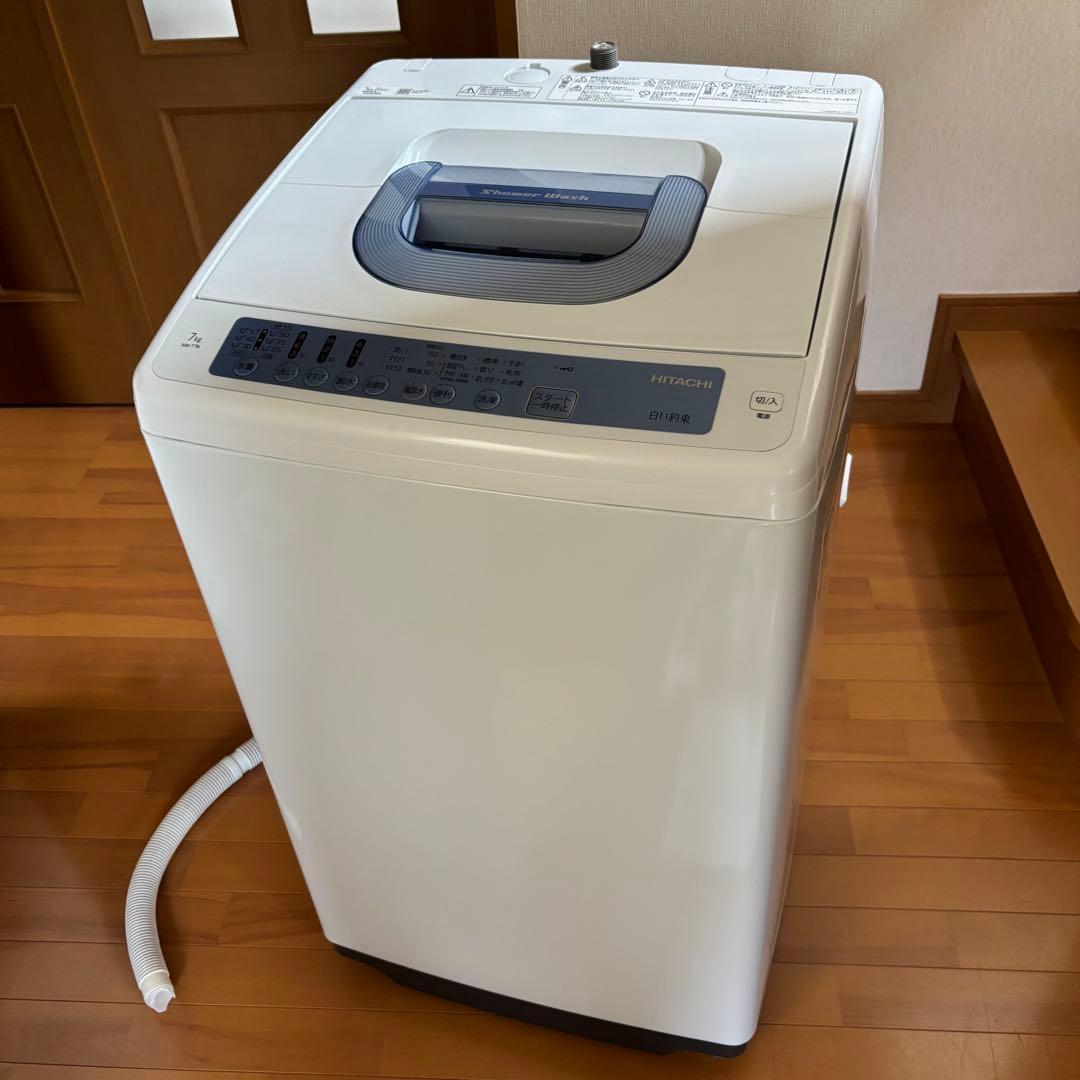 t.yossan様HITACHI 全自動洗濯機 シャワー浸透洗浄 白い約束 NW