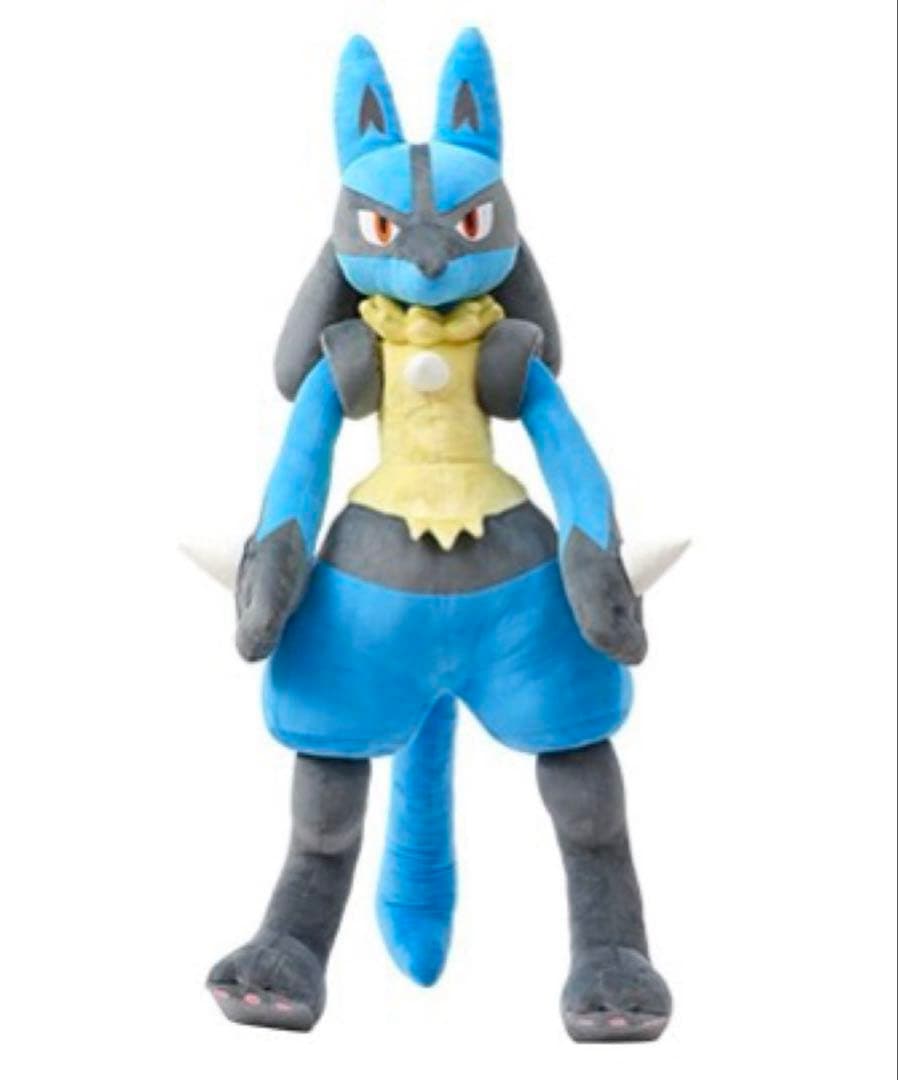【新品未開封】即購入可　ポケモン等身大ルカリオぬいぐるみ　ポケセンオンライン限定