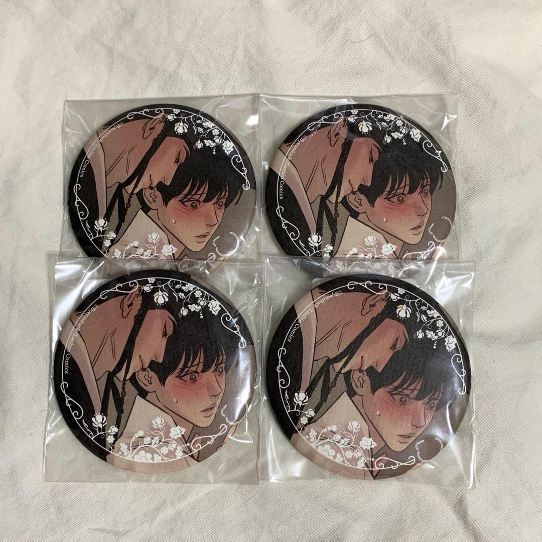 夜画帳　缶バッジ