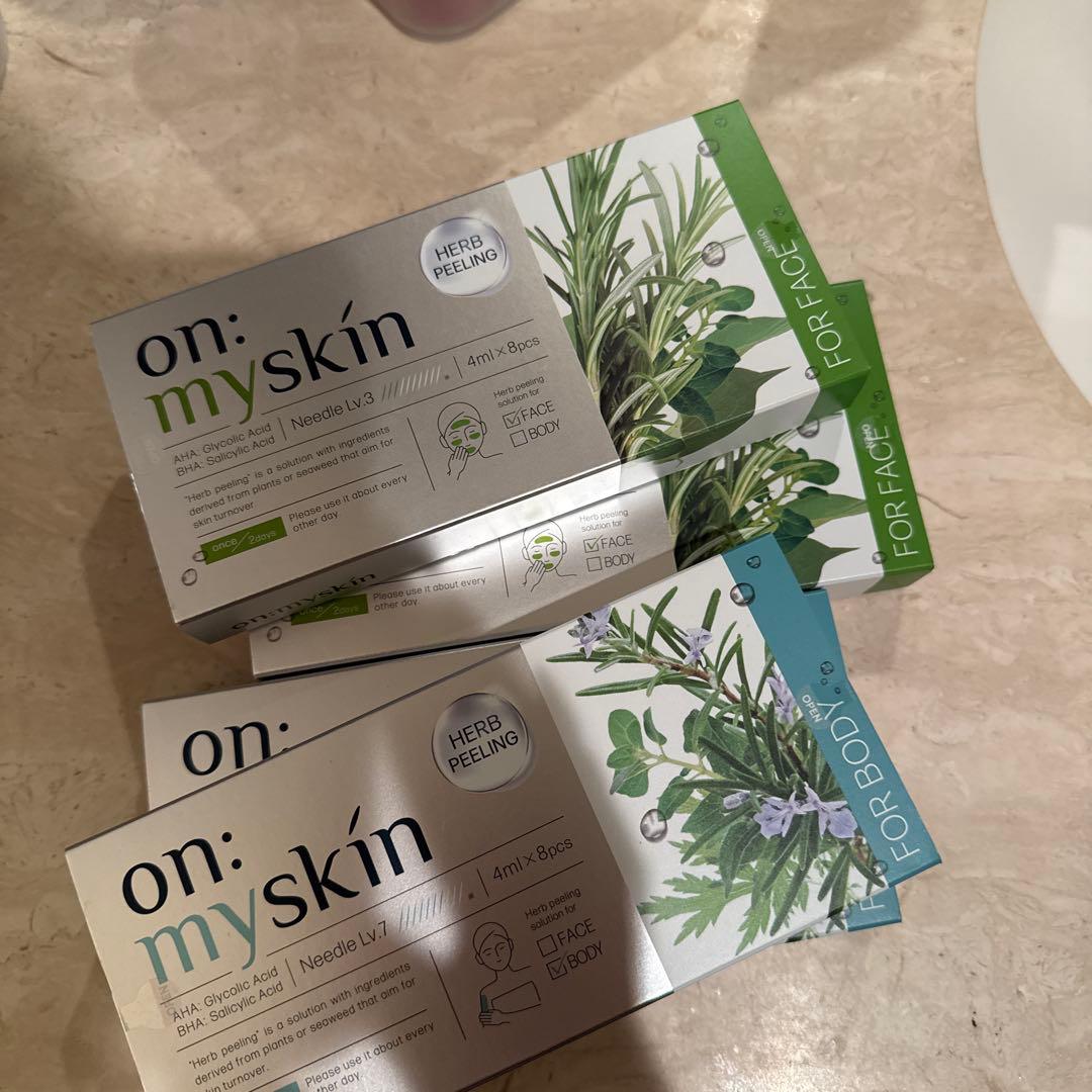 未開封★on: myskin オーマイスキン ハーブピーリング