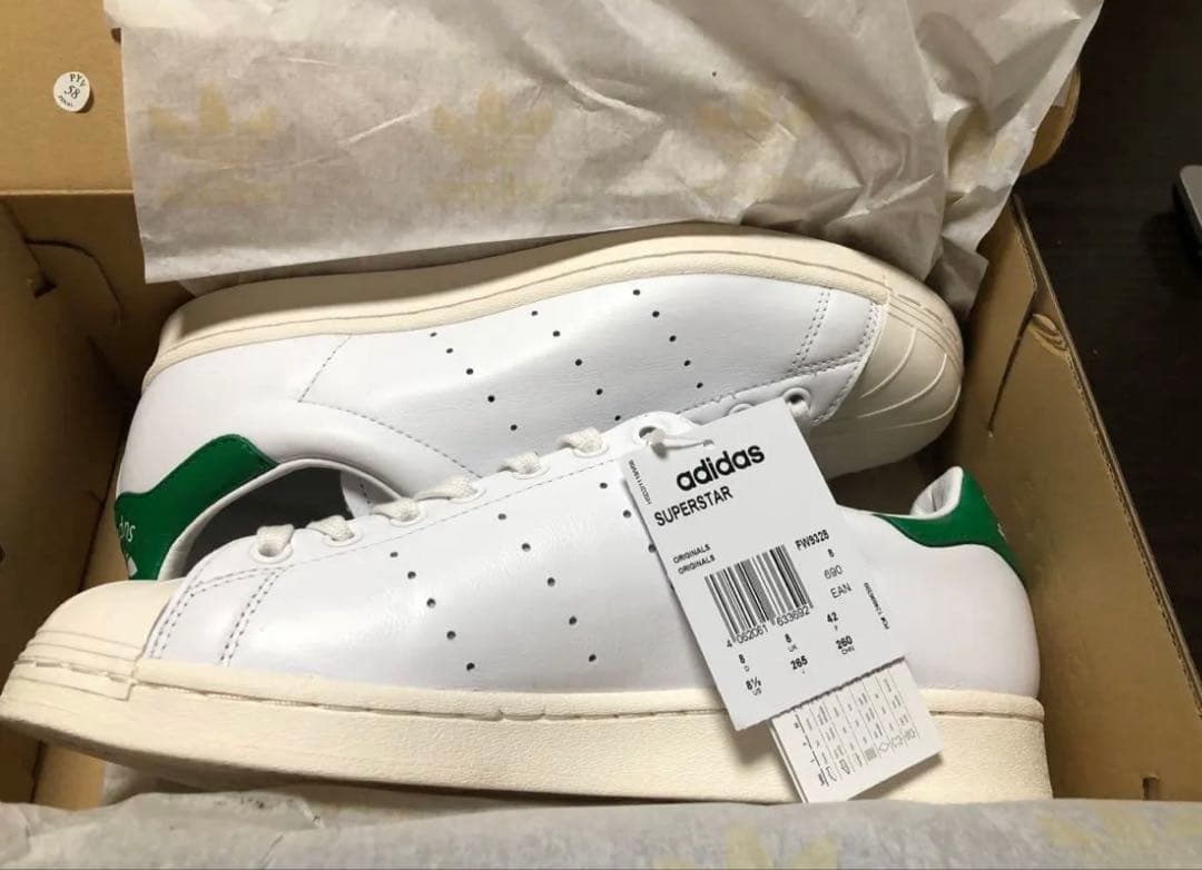 靴 Adidas SUPERSTAR \"SUPERSTAN\" 26.5cm