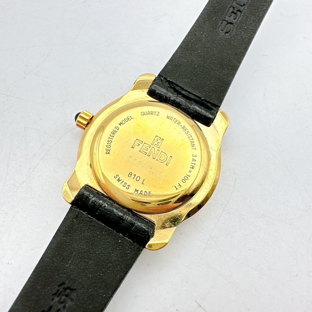 美品 稼動品 FENDI フェンディ レディース腕時計 ゴールド 810L - メルカリ