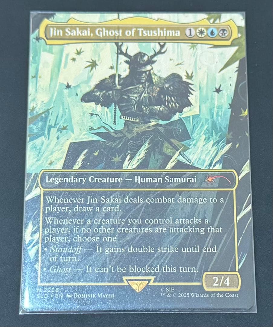 Jin Sakai, Ghost of Tsushima non foil - メルカリ