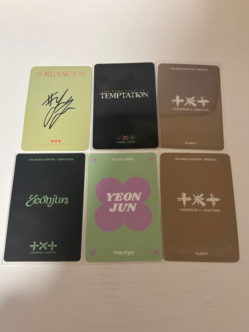 TOMORROWX TOGHETER ヨンジュン トレカ - メルカリ