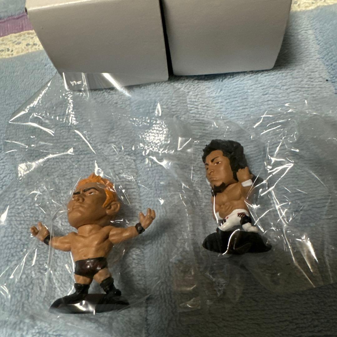雅俊　新日本プロレス　棚橋弘至　オカダカズチカ(AEW)　プロ格フィギュア 19年4月発売】オカダ・カズチカ、棚橋弘至のソフビフィギュアの予約
