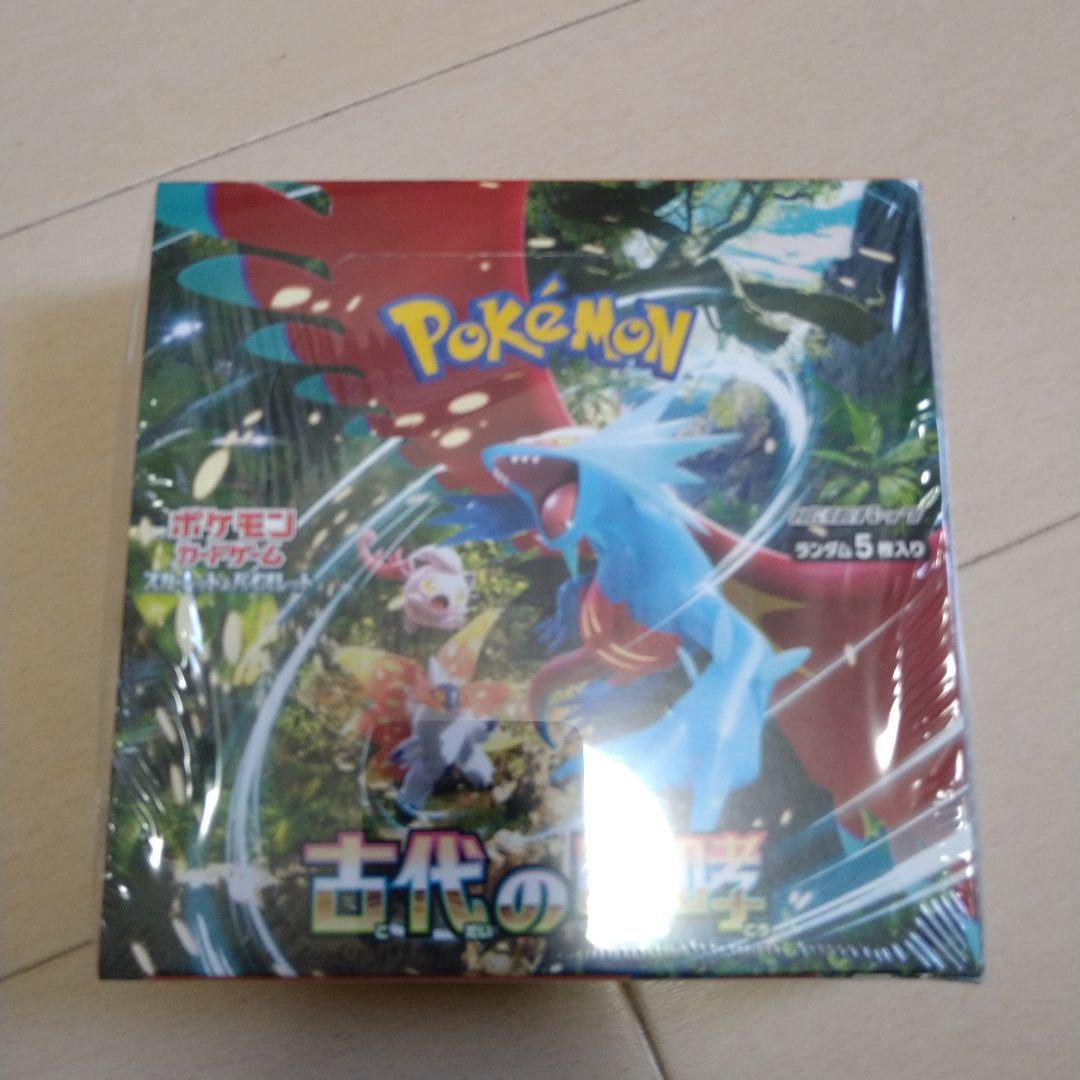 【ポケモンカードゲー厶】 古代の咆哮 1BOX シュリンク付き 新品未開封品 古代の咆哮 シュリンク付き未開封Box ポケモンカード トドロクツキ