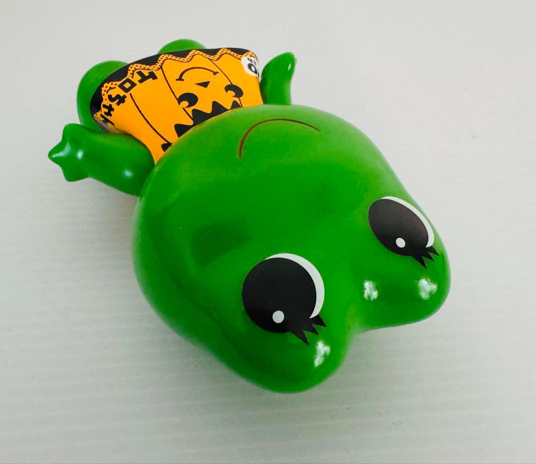 コルゲンコーワ ケロちゃん 70周年 カボチャ衣装 ソフビフィギュア