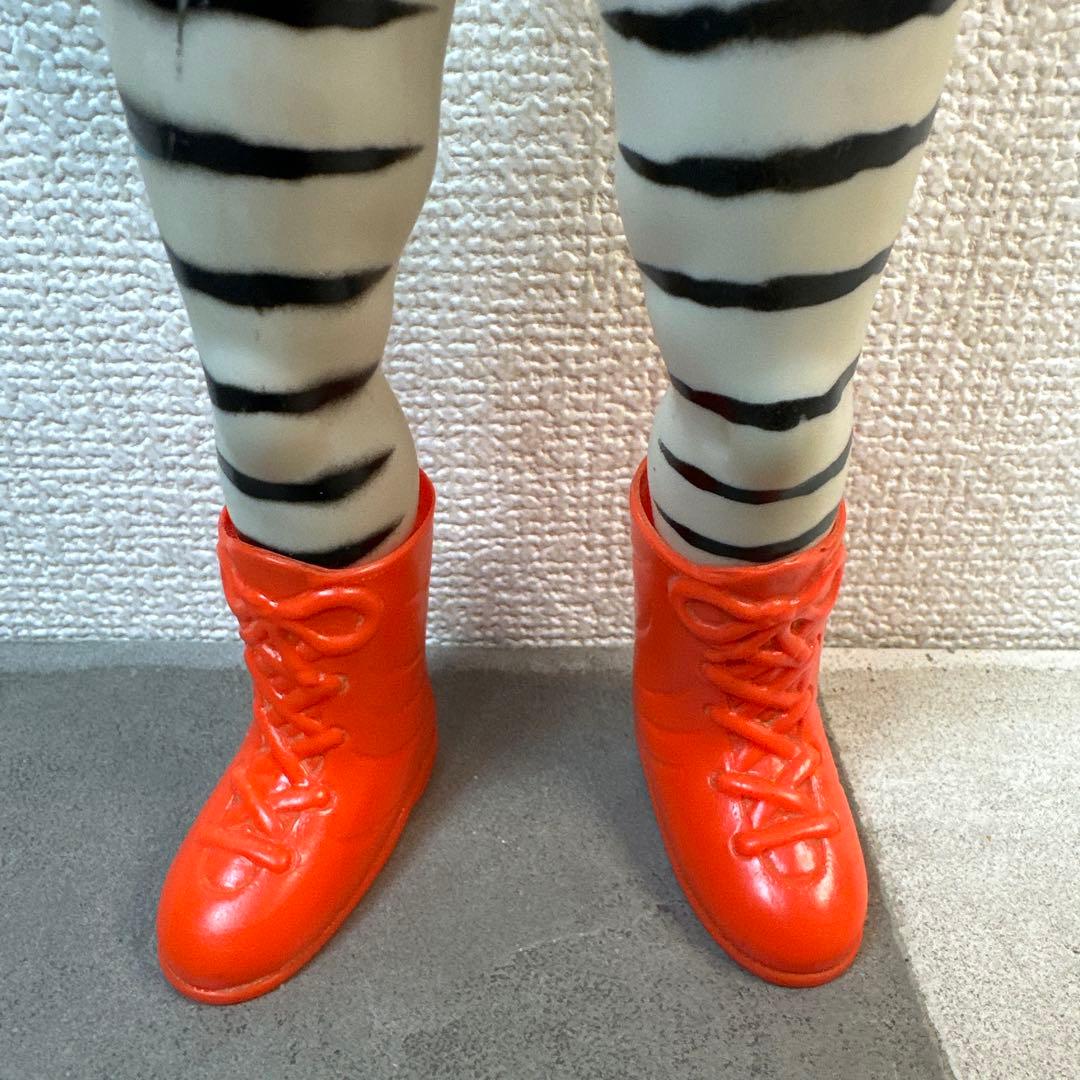 当時物 グレートゼブラ タイガーマスク 中嶋製作所 ソフビ 梶原一騎 辻