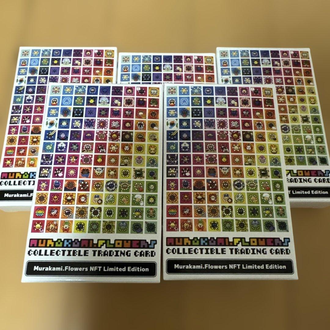 村上隆 NFT 購入者限定 MURAKAMI.FLOWERS カード パック - メルカリ