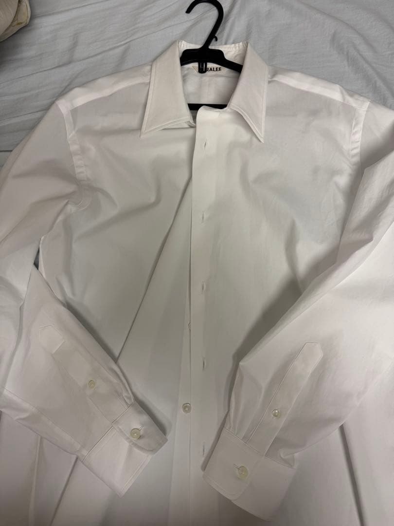 AURALEE WASHED FINX TWILL SHIRT（サイズ3）