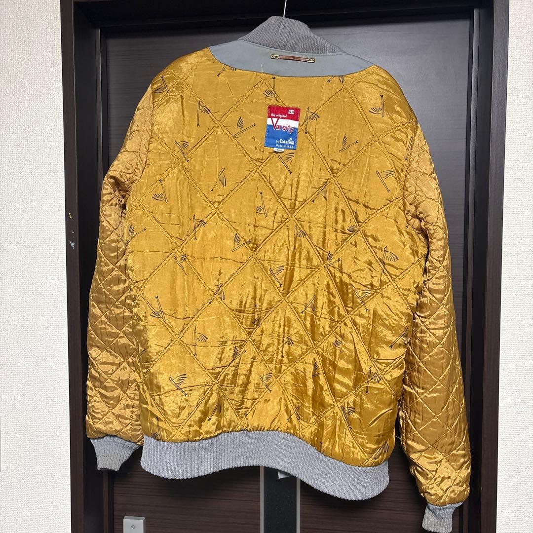 だ*吉様 70s Varsity by Catalina グレー ジャケット サ