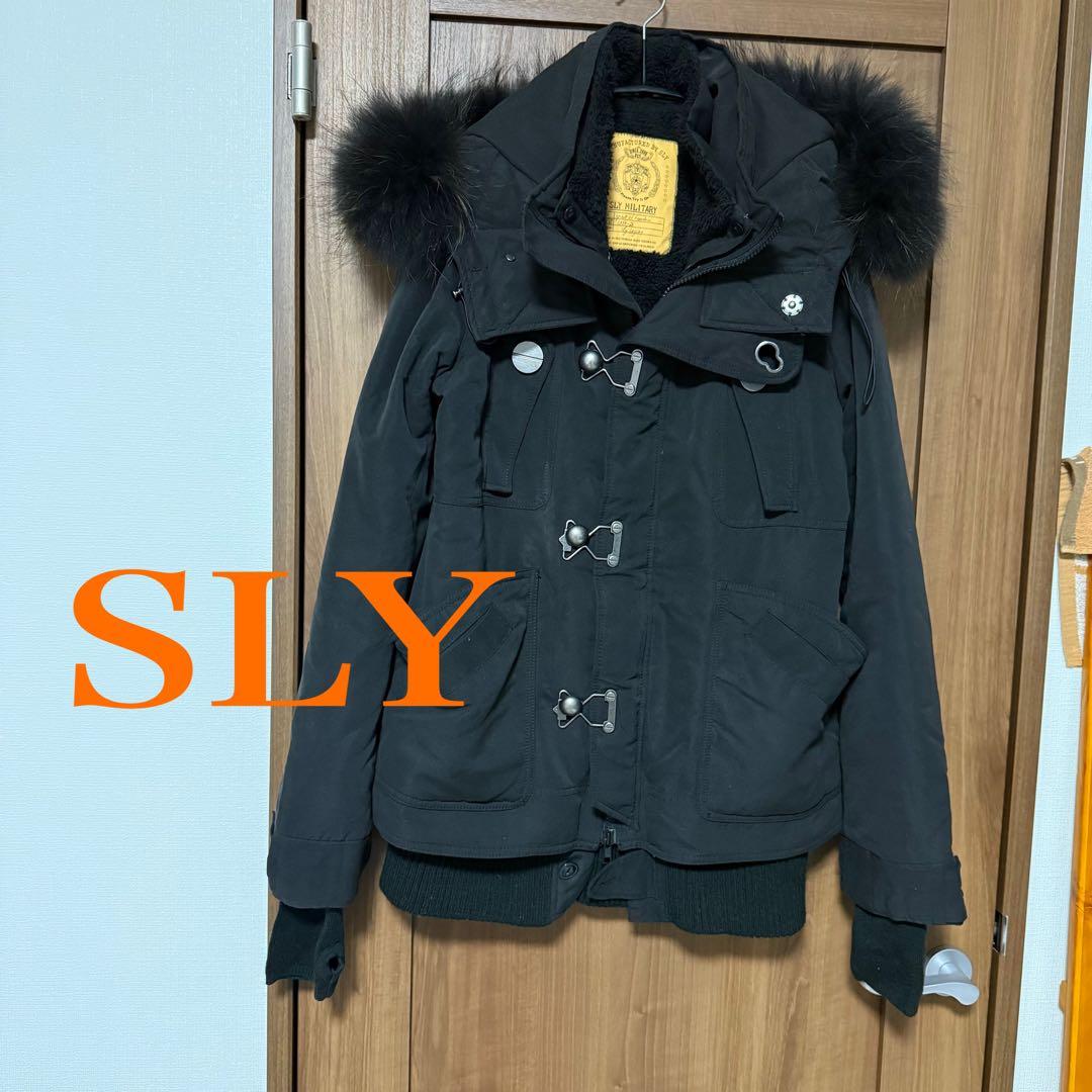 【SLY/スライ】N3B ミリタリージャケット　黒　M