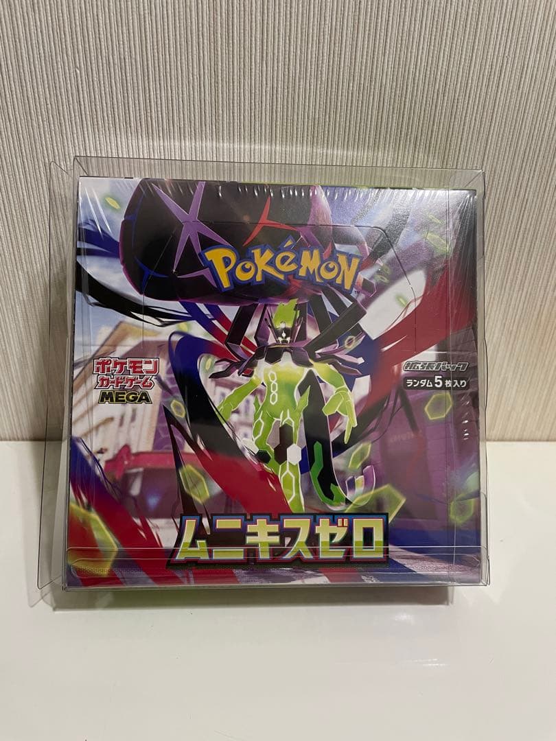 未開封】ポケカ ムニキスゼロ 1box シュリンクあり ペリペリあり