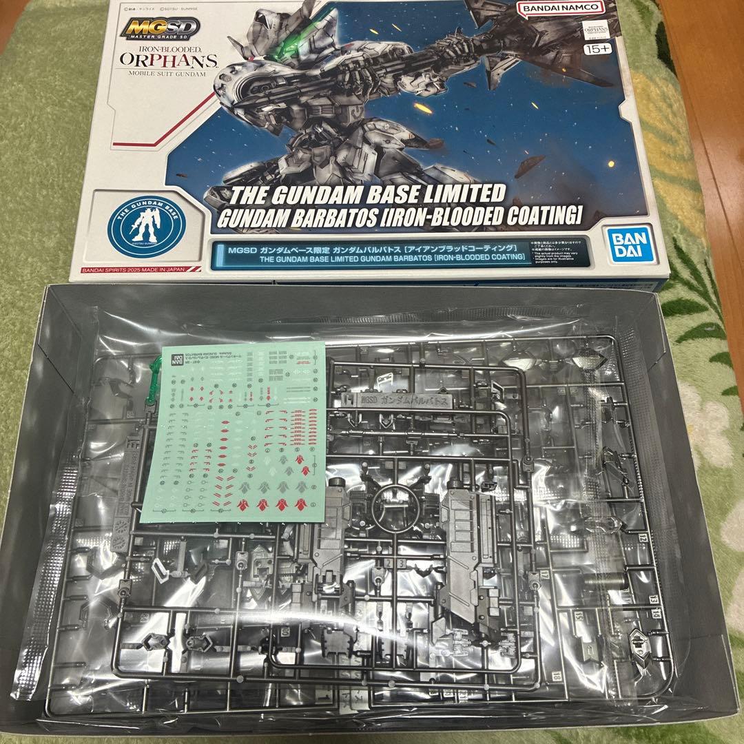 k*z様 MGSD ガンダムベース限定 ガンダムバルバトス アイアンブラッド