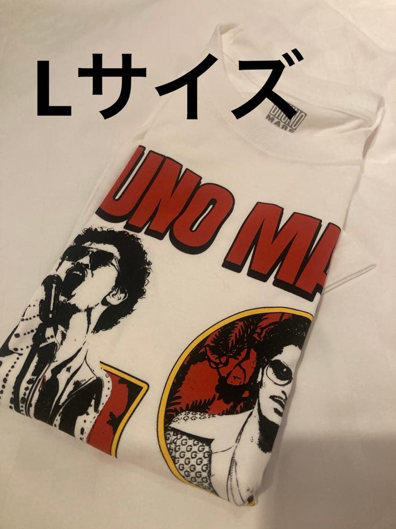 ブルーノ・マーズ 2024 東京ドーム ライブTシャツ 白 L Bruno - メルカリ