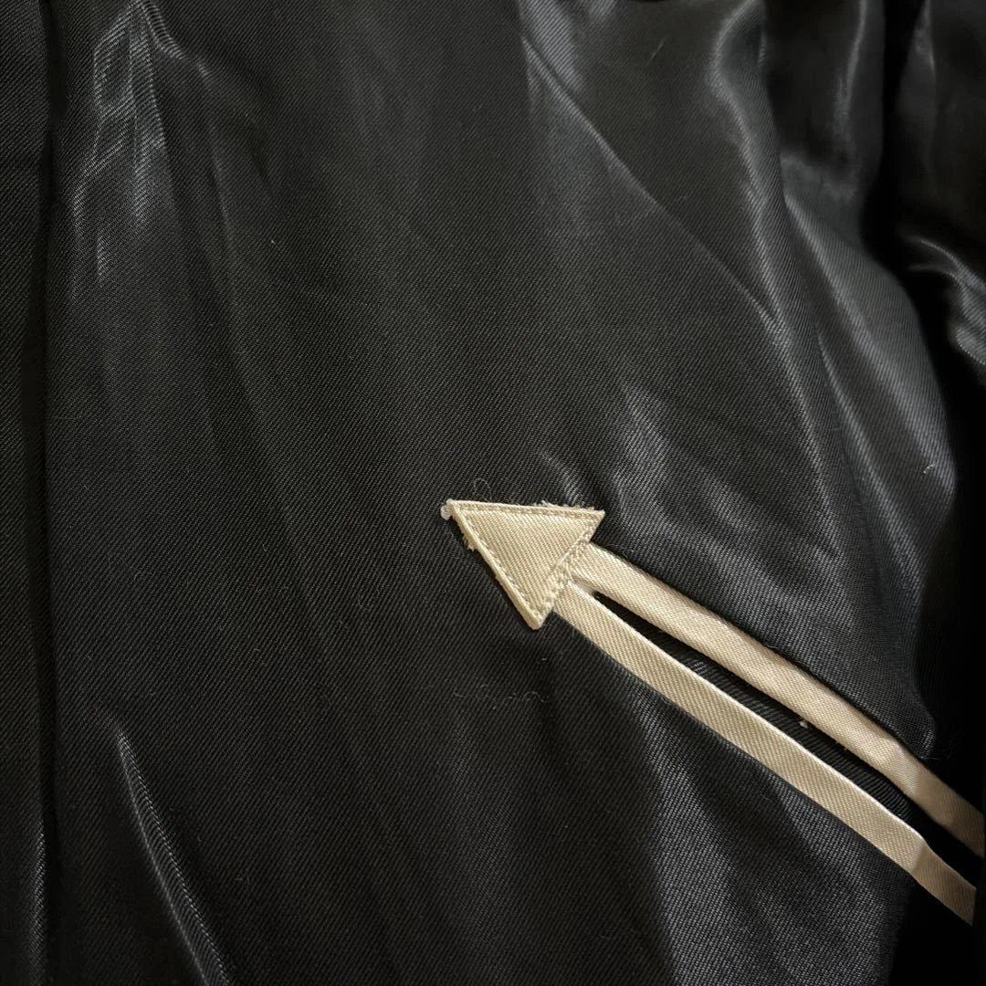 テーラー東洋 オールブラックサテンスカジャン 鷹刺繍 - メルカリ
