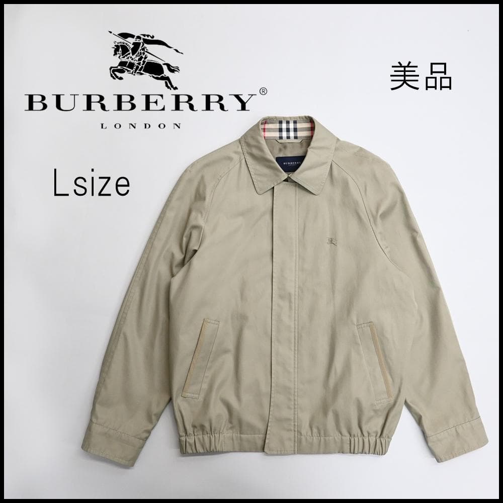 ■ バーバリーロンドン ハリントンジャケット スイングトップ 48487”
