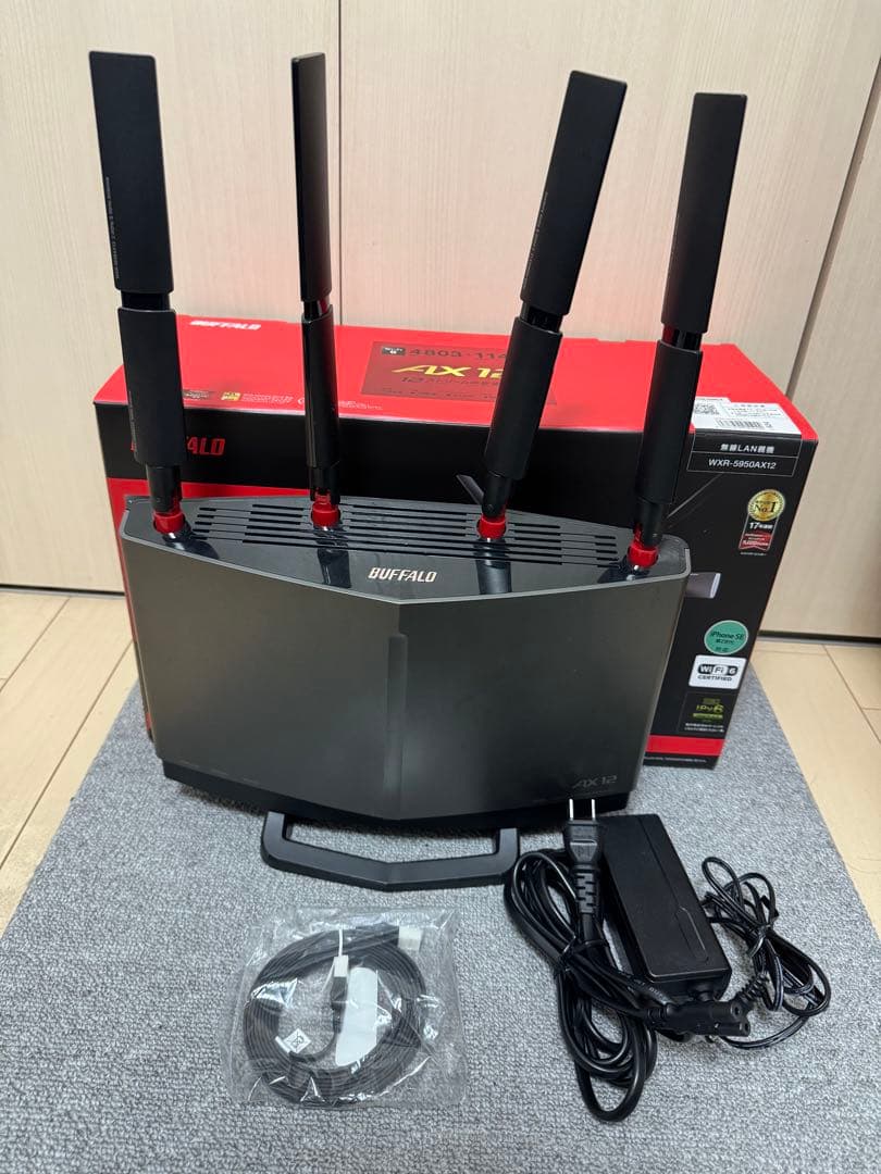 ルーター・ネットワーク機器 WXR-5950AX12