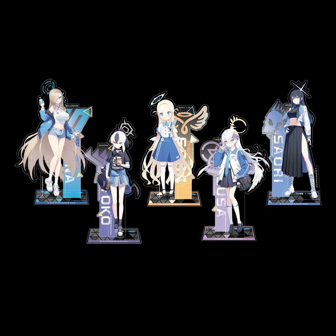 公式】ブルアカ ブルーアーカイブ ローソンコラボ アクリルスタンド
