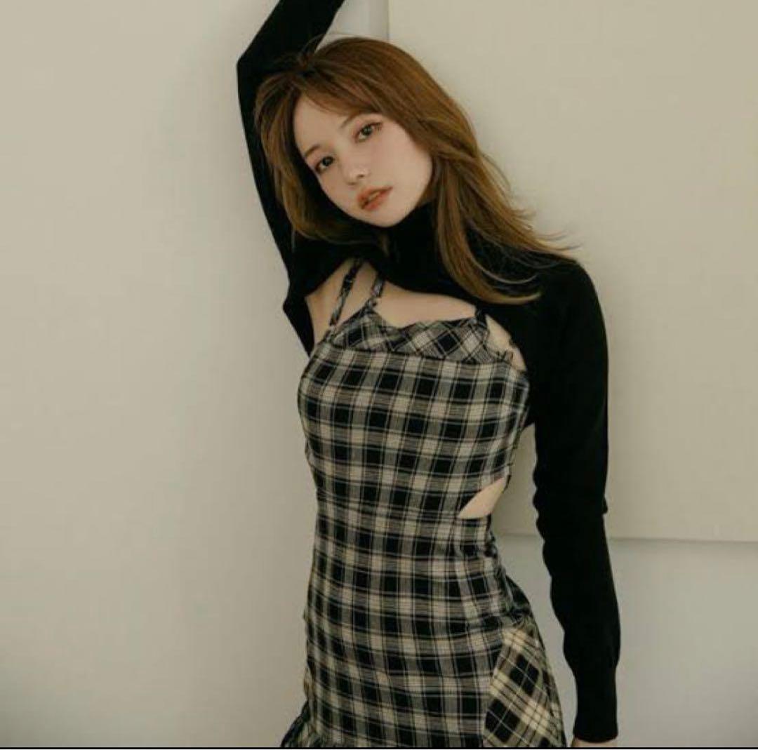 andmary アンドマリー チェックワンピース - メルカリ