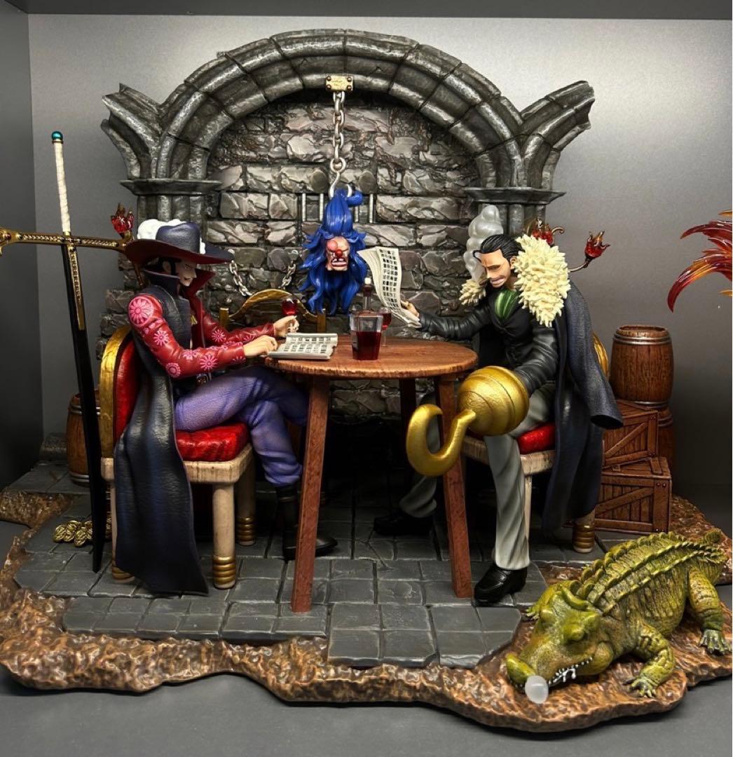 ワンピース クロス・ギルド ガレージキット ガレキ スタチュー①