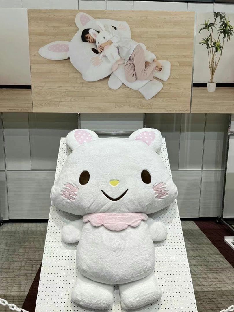 希少品❗️ウィッシュミーメルと暮らそう 夢の超BIGふかふかぬいぐるみクッション ウィッシュミーメルと暮らそう☆夢の超BIGふかふかぬいぐるみ