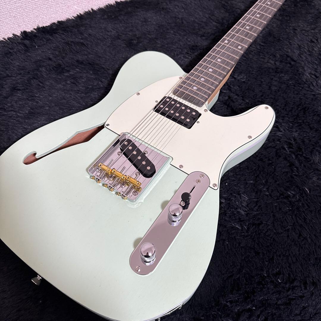 NB Telecaster Thinline エレキギター ミントグリーン