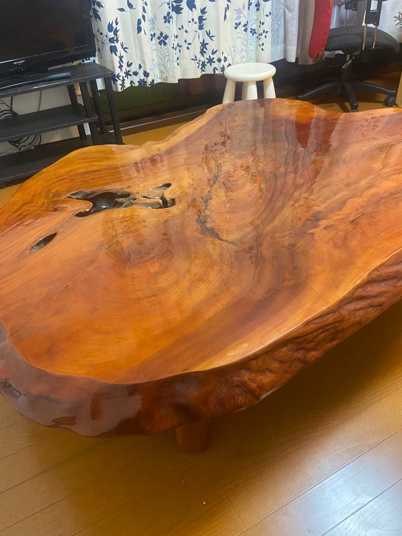 天然木一枚板机(中古)