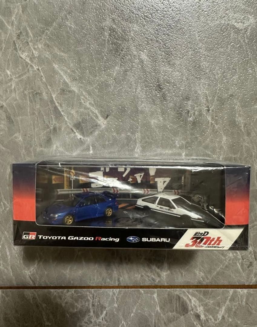 頭文字D 30th トレノ&インプレッサ富士スピードウェイ1500台限定ミニカー