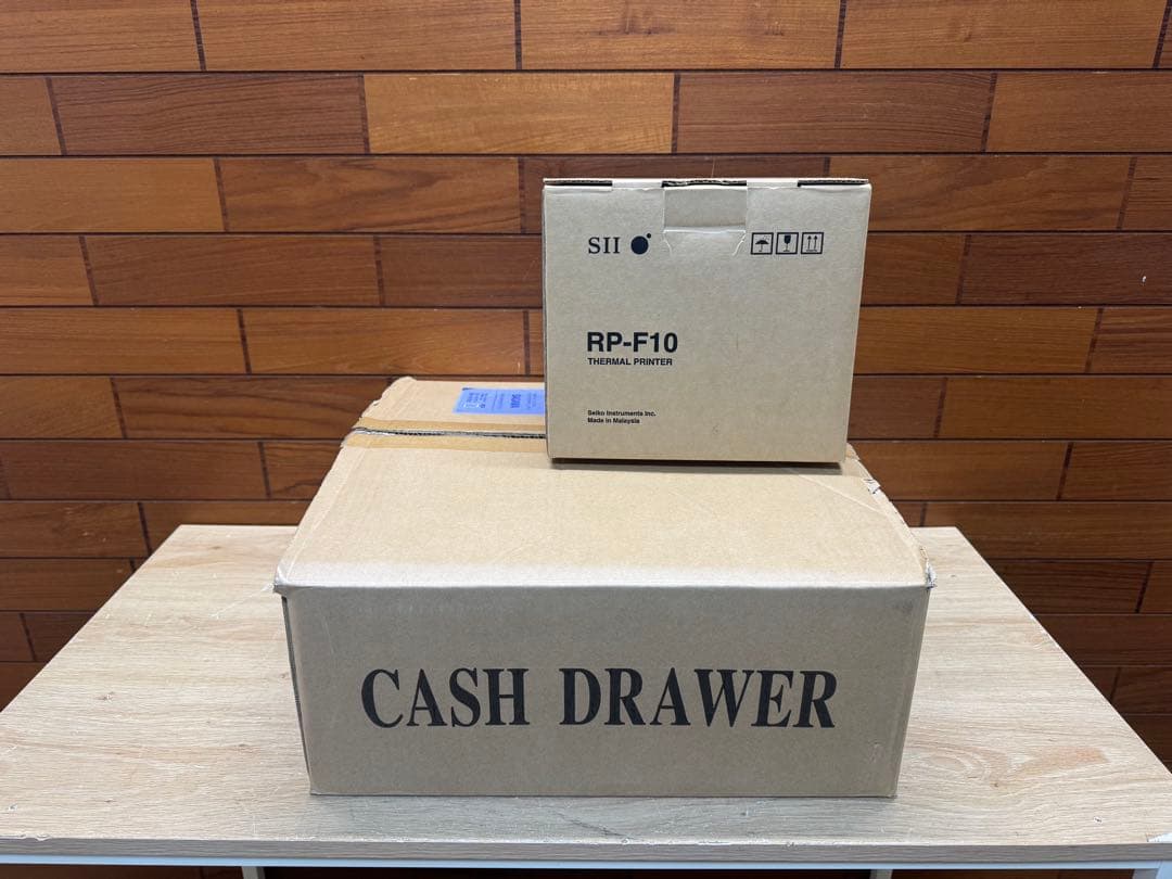 サーマルプリンター RP-F10キャッシュドロアセット①