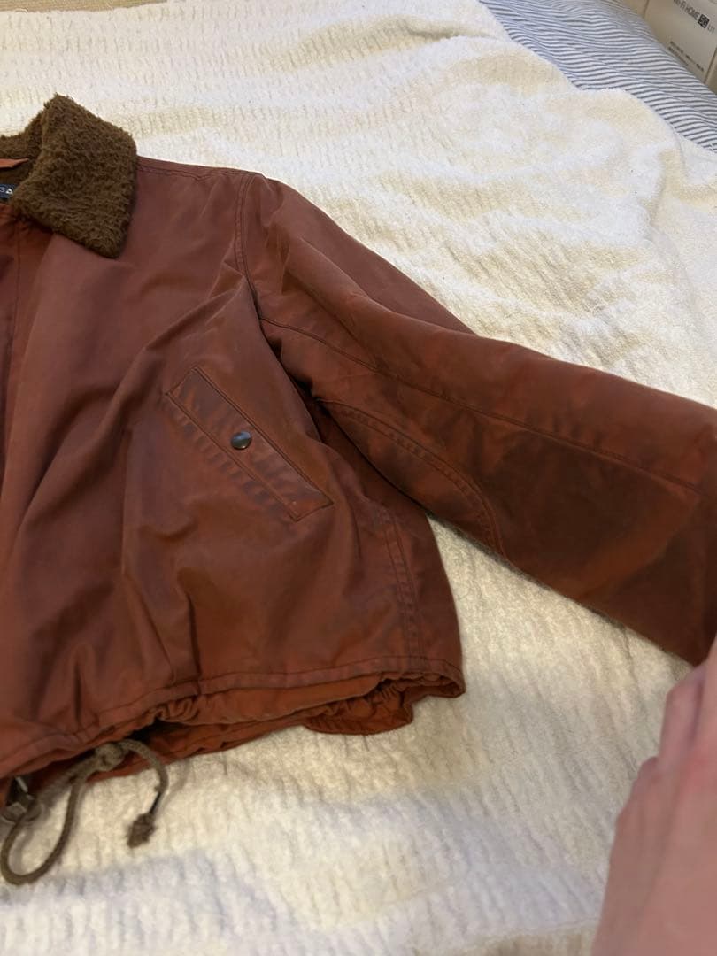GRIZZLY JACKET Oxblood Everwax 23AW 48 - メルカリ