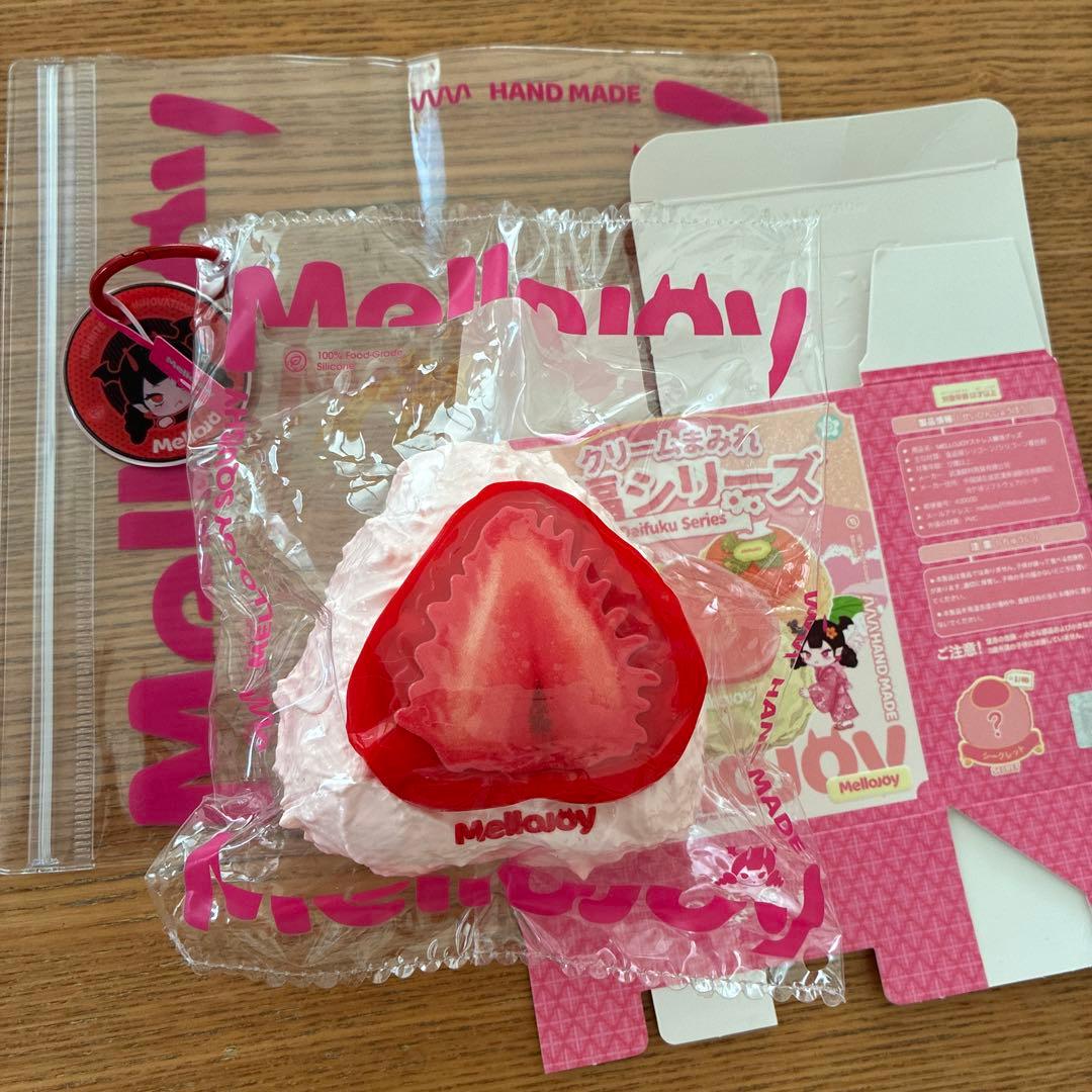 Mellojoy いちご大福 スクイーズ