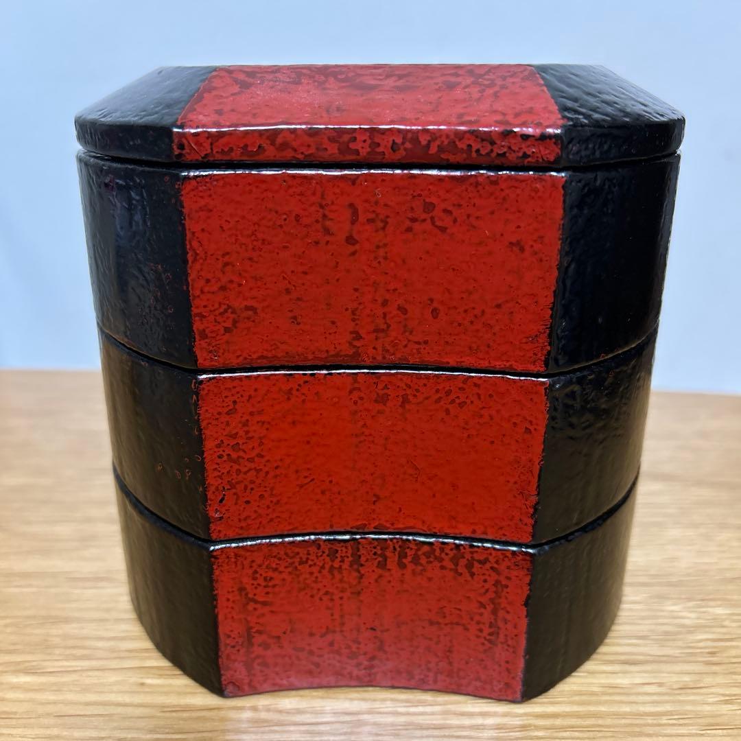 原清作　漆重箱