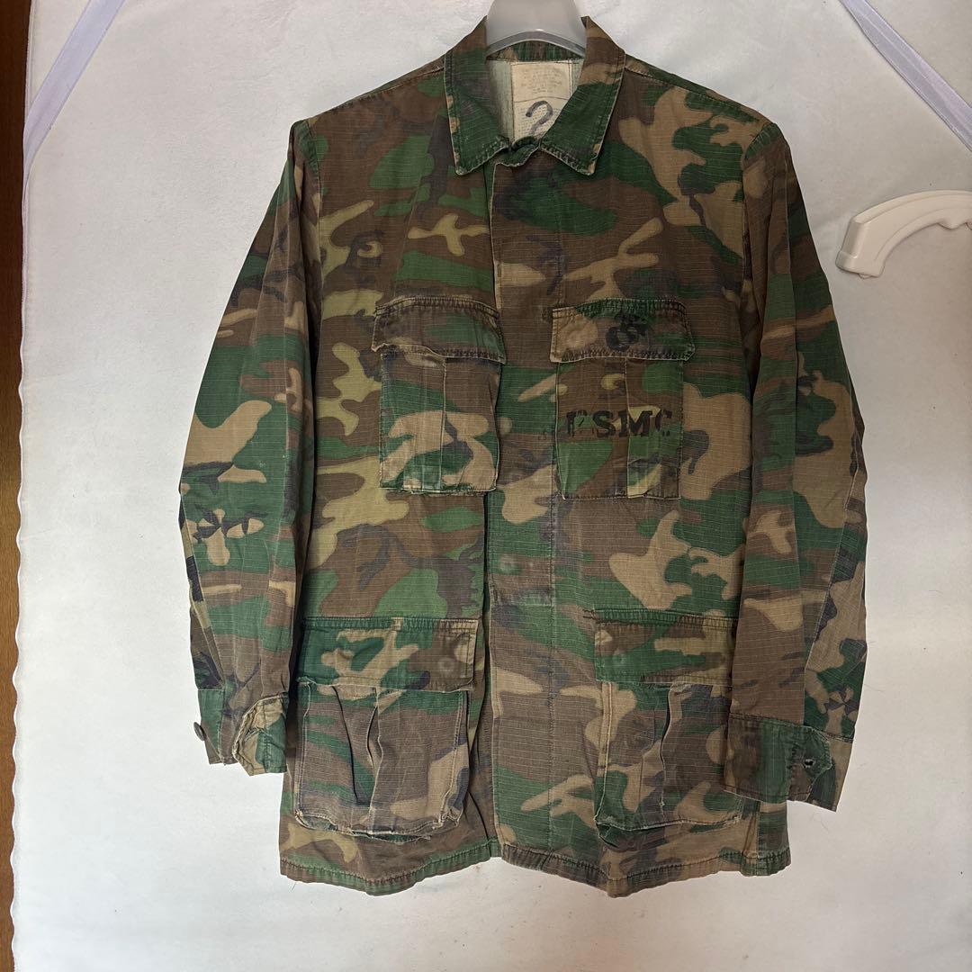 USMC迷彩ジャケット サイズ2 ナム戦 実物 レア