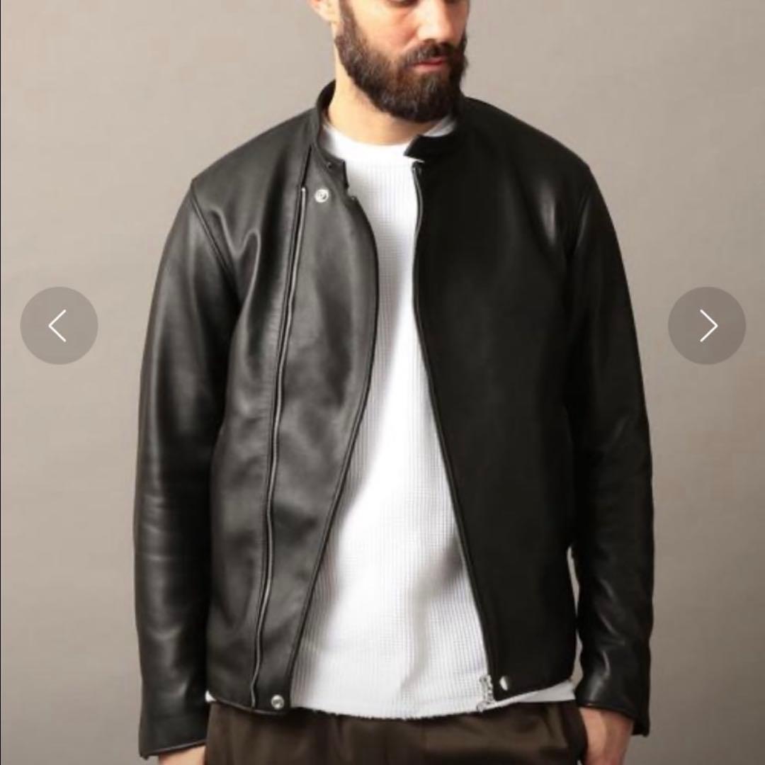 BEAUTY&YOUTH UNITED ARROWS 羊革　ライダースジャケット