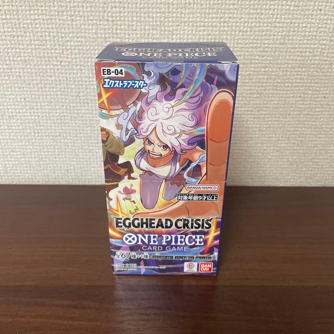 EGGHEAD CRISIS ONE PIECEカードゲーム 新品未開封BOX ONE PIECE EGGHEAD CRISIS カードゲーム 新品未開封BOX - メルカリ